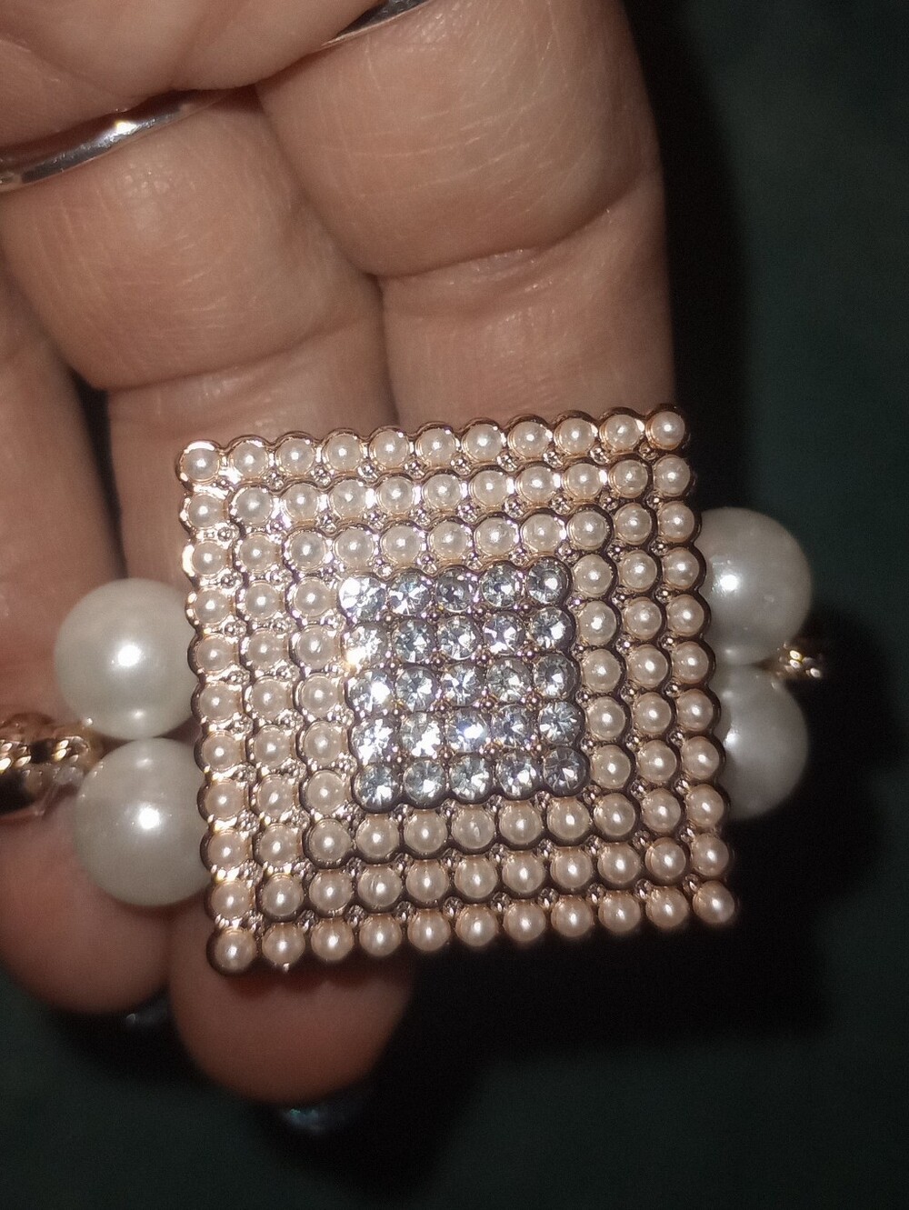 Boutique Faux Pearl Accent Hair Ties- Pick One - Picture 4 of 6